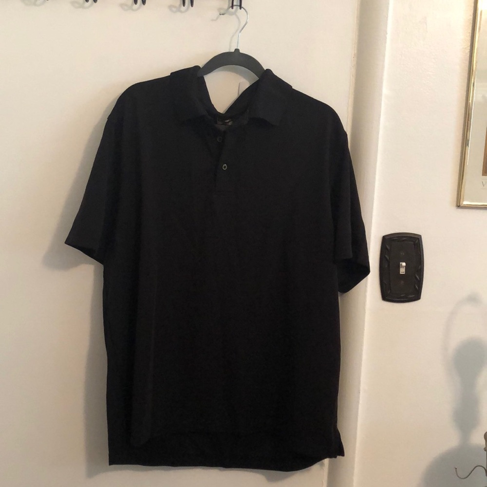 XXL  Black Collared Shirt by Grand Slam